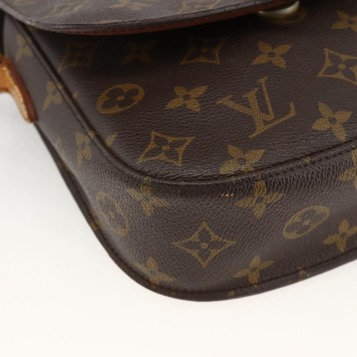 LOUIS VUITTON Monogram Saint Cloud MM Shoulder Bag M51243 LV Auth ARZ889