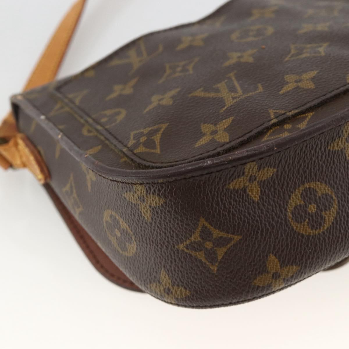 LOUIS VUITTON Monogram Saint Cloud MM Shoulder Bag M51243 LV Auth ARZ889