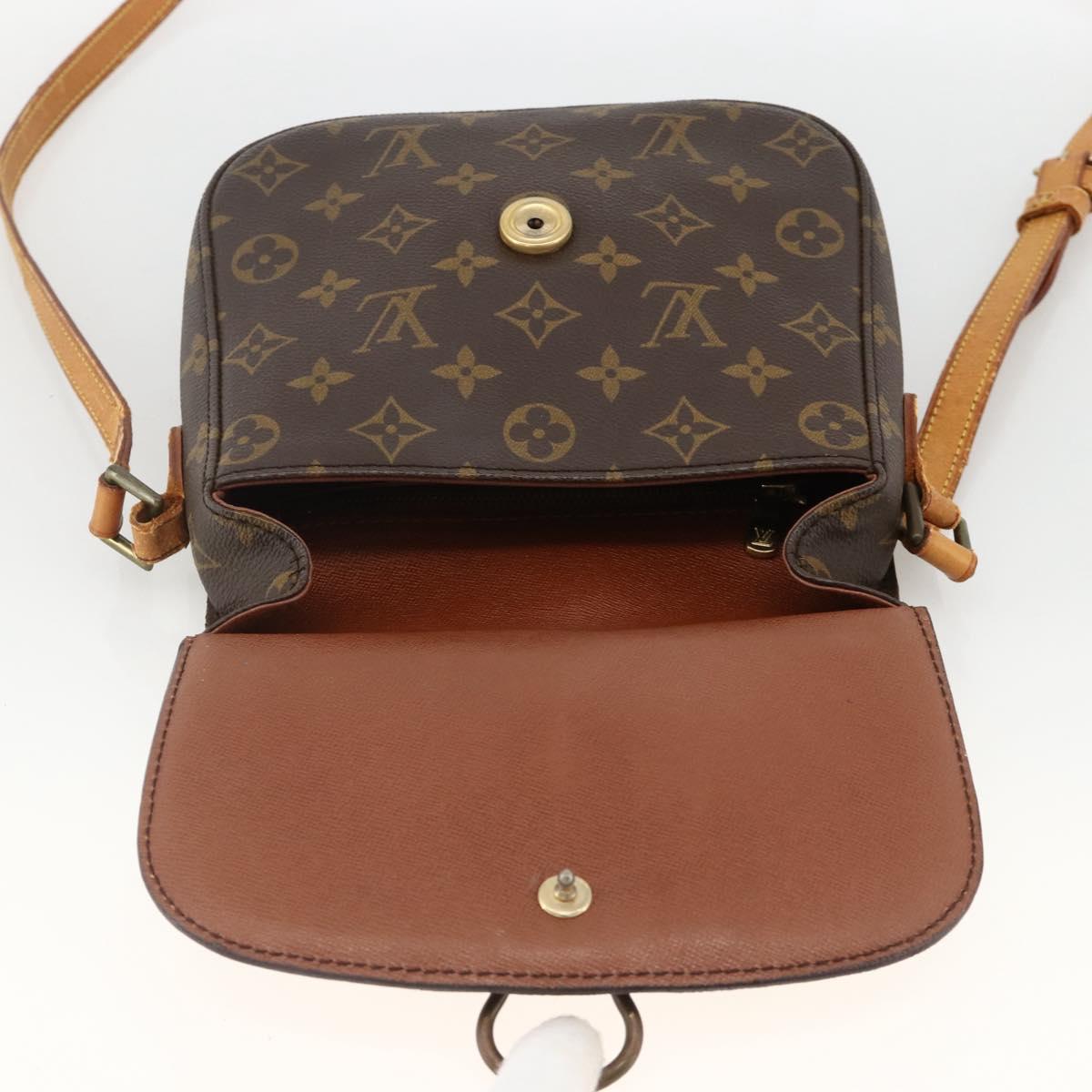 LOUIS VUITTON Monogram Saint Cloud MM Shoulder Bag M51243 LV Auth ARZ889