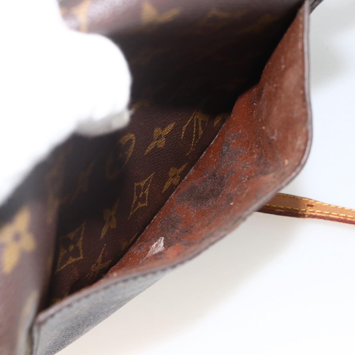LOUIS VUITTON Monogram Saint Cloud MM Shoulder Bag M51243 LV Auth ARZ889