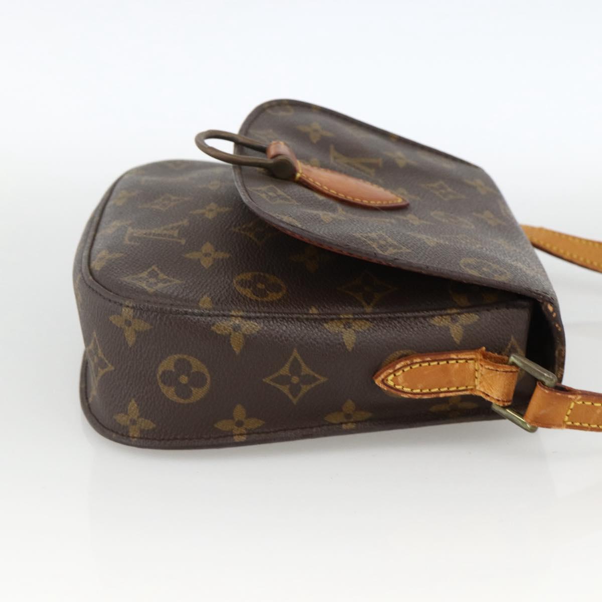 LOUIS VUITTON Monogram Saint Cloud MM Shoulder Bag M51243 LV Auth ARZ889