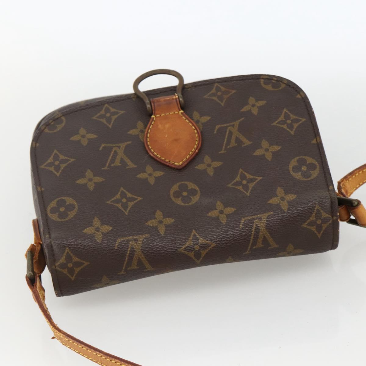 LOUIS VUITTON Monogram Saint Cloud MM Shoulder Bag M51243 LV Auth ARZ889