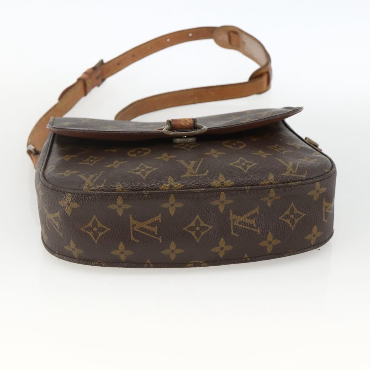 LOUIS VUITTON Monogram Saint Cloud GM Shoulder Bag M51242 LV Auth ARZ902