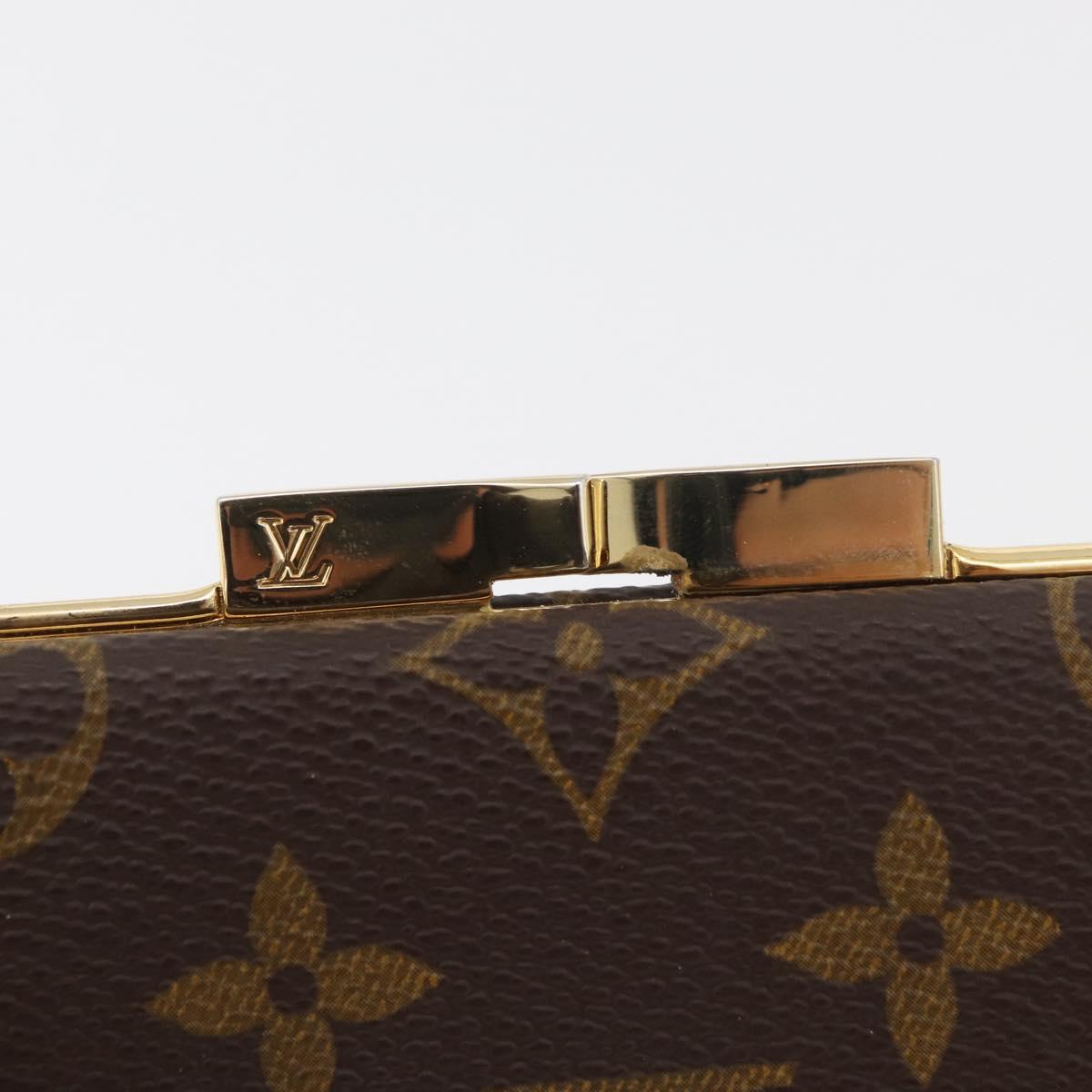 LOUIS VUITTON Monogram Coin Purse USA limited LV Auth ARZ920