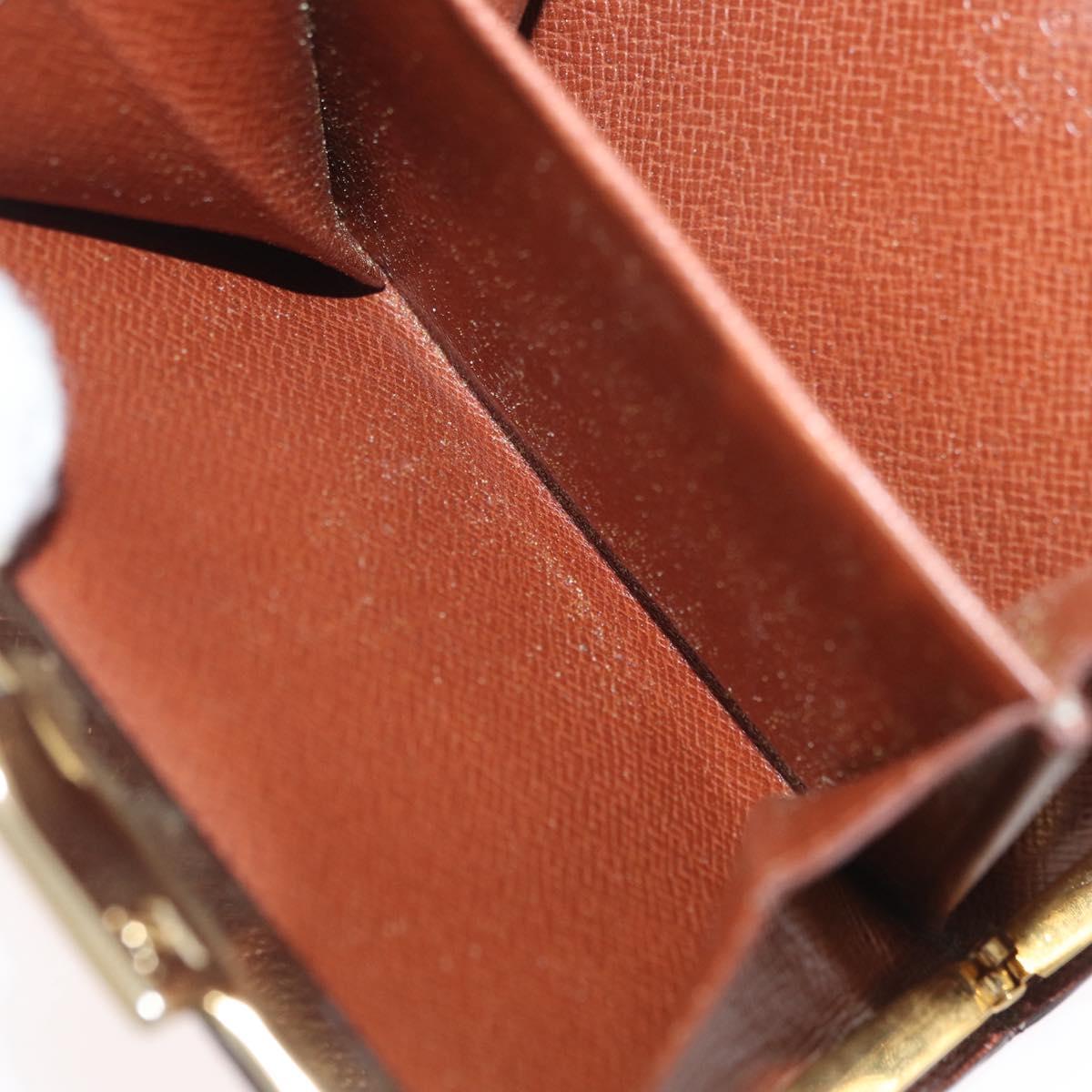 LOUIS VUITTON Monogram Coin Purse USA limited LV Auth ARZ920