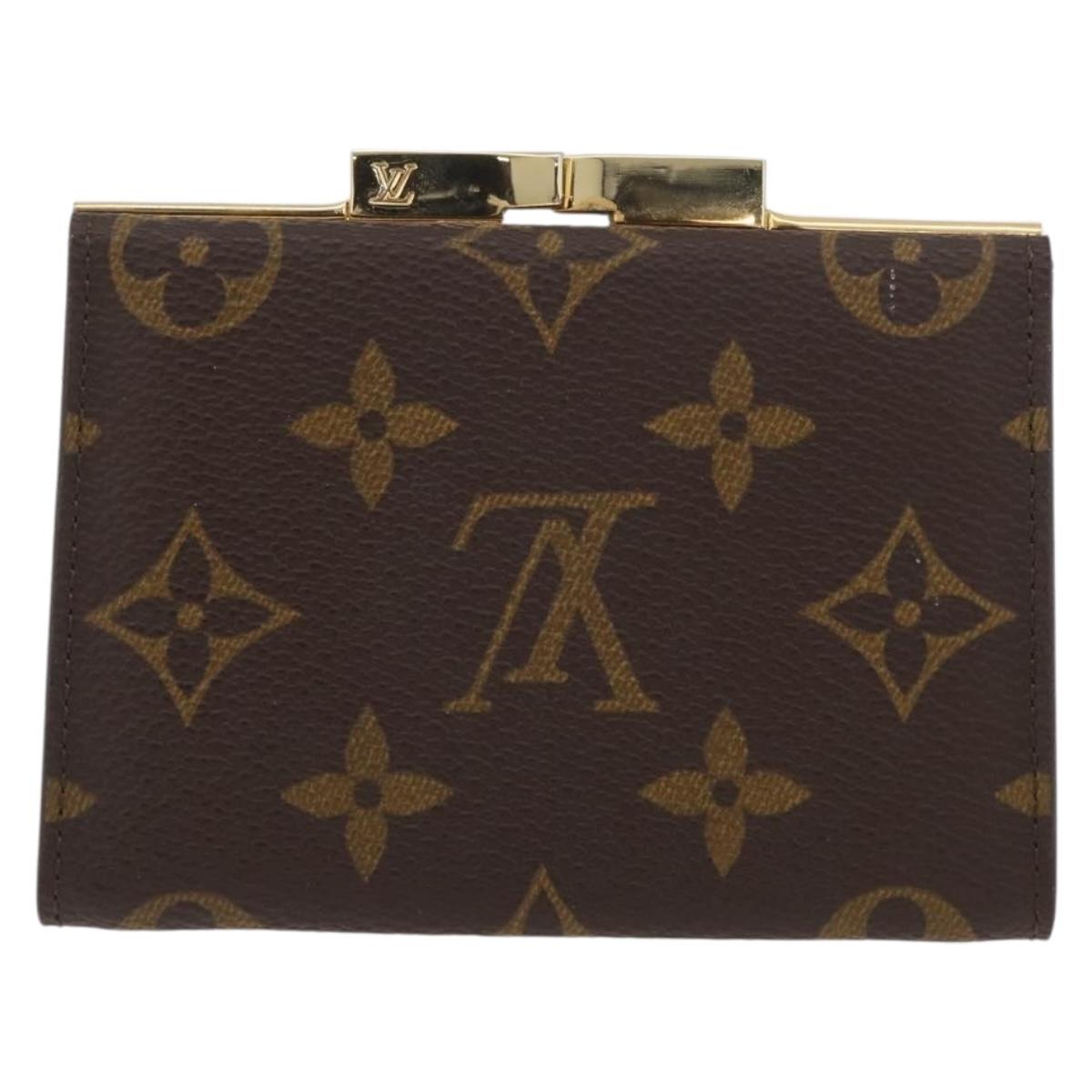 LOUIS VUITTON Monogram Coin Purse USA limited LV Auth ARZ920