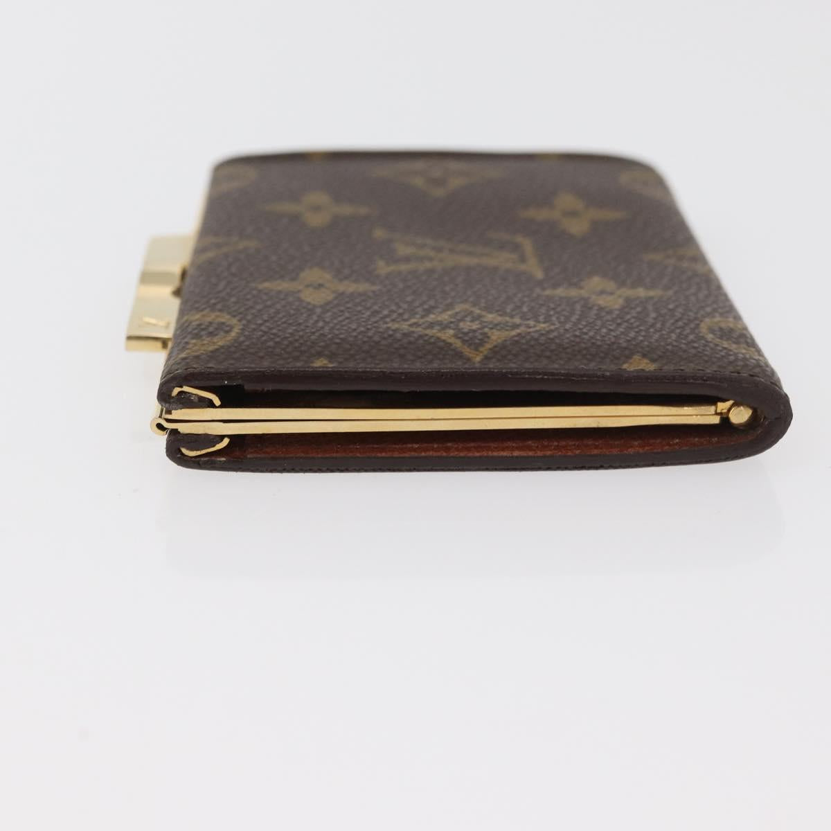 LOUIS VUITTON Monogram Coin Purse USA limited LV Auth ARZ920