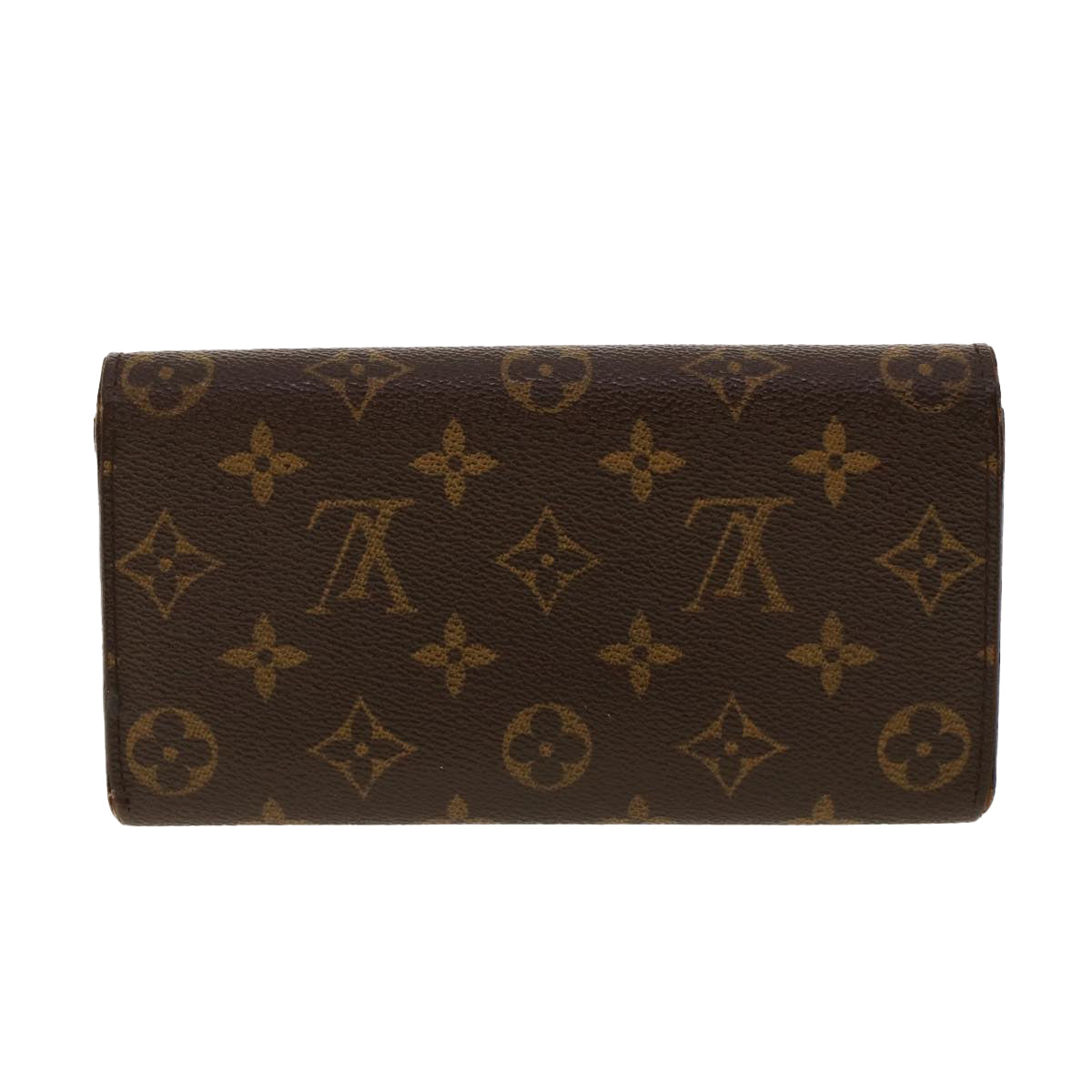 LOUIS VUITTON Monogram Portefeuille Sarah Long Wallet M60531 LV Auth B224