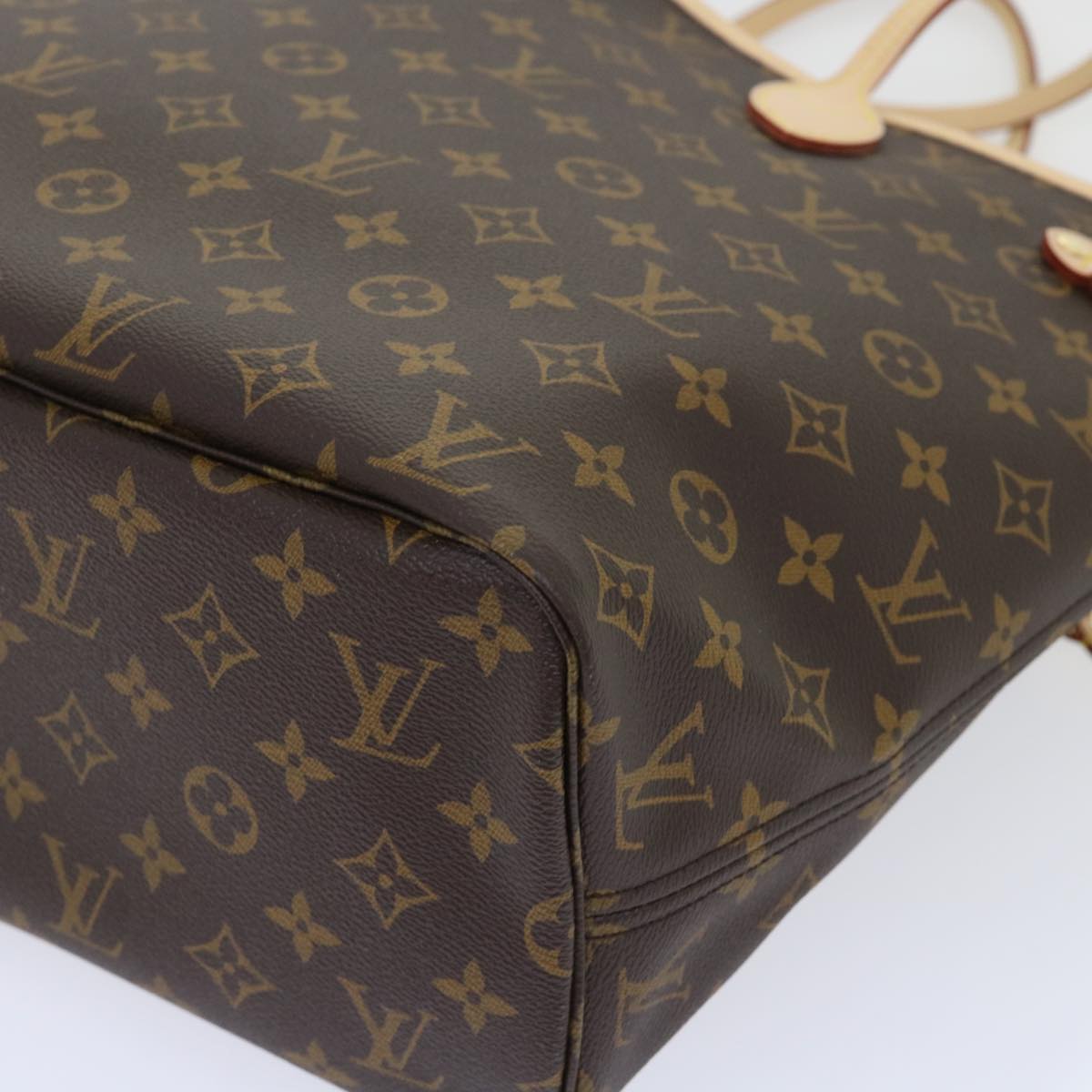 LOUIS VUITTON Monogram Neverfull MM Tote Bag M40156 LV Auth B359A