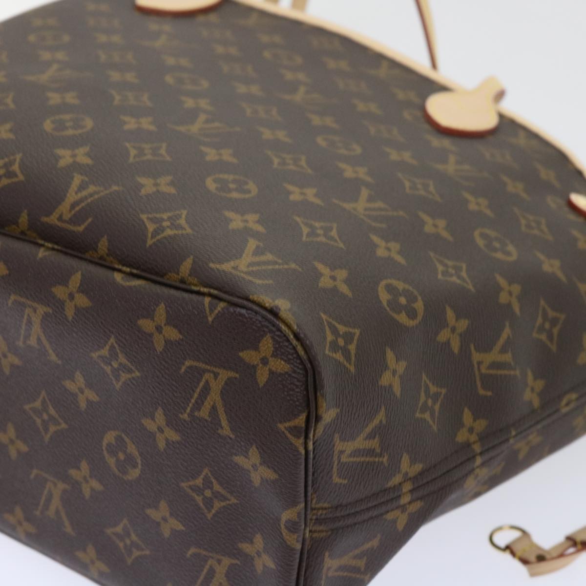 LOUIS VUITTON Monogram Neverfull MM Tote Bag M40156 LV Auth B359A