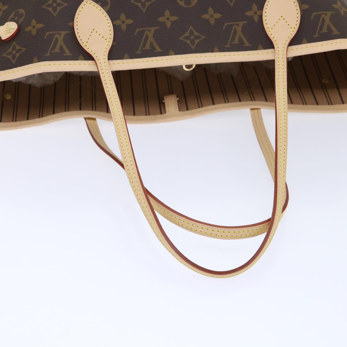 LOUIS VUITTON Monogram Neverfull MM Tote Bag M40156 LV Auth B359A