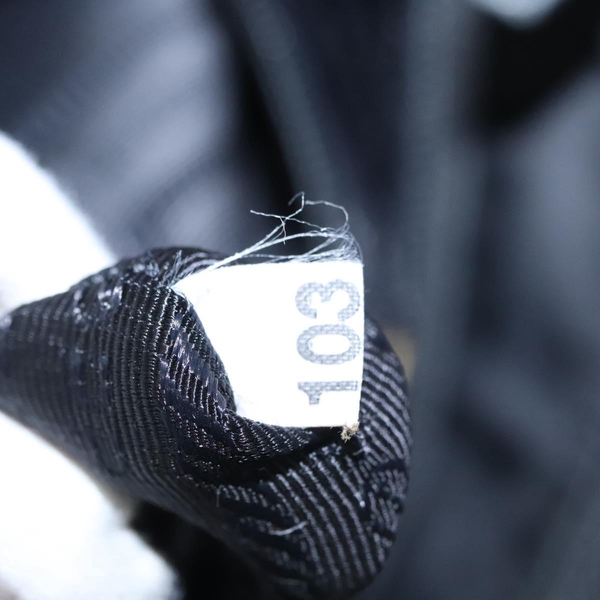 PRADA Hand Bag Nylon 2way Black Auth BA009