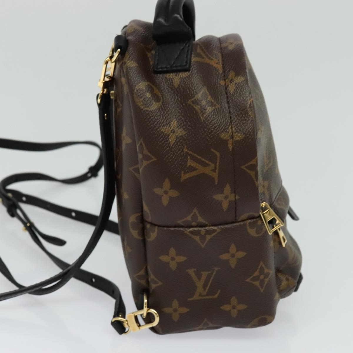 LOUIS VUITTON Monogram Palm Springs MINI Backpack M41562 LV Auth BA045