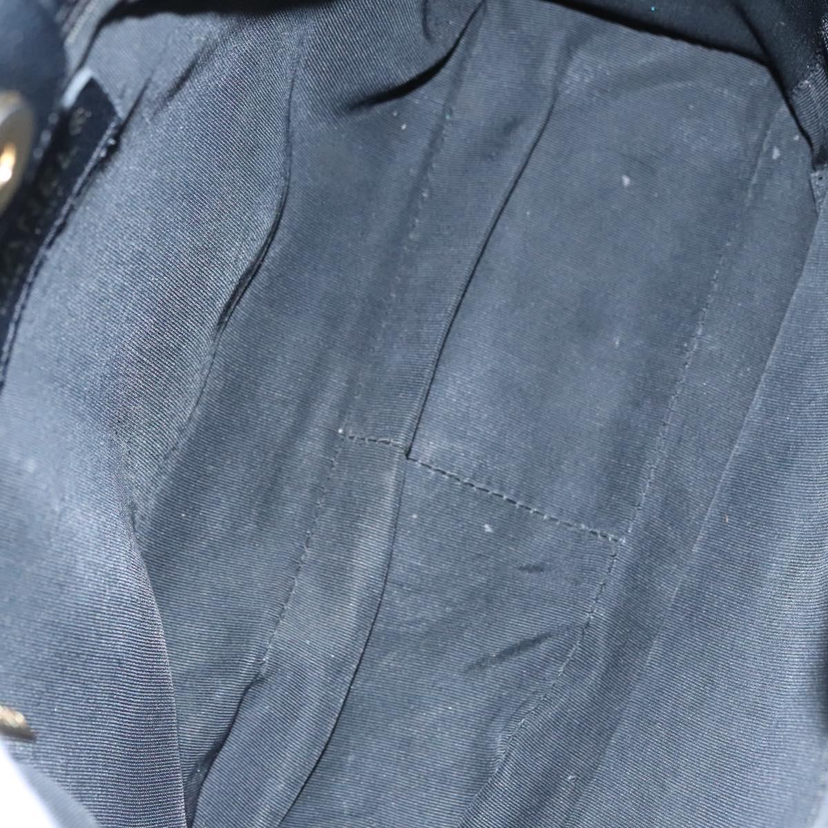 CHANEL Matelasse Chain Shoulder Bag Caviar Skin Black Gold CC Auth BA096