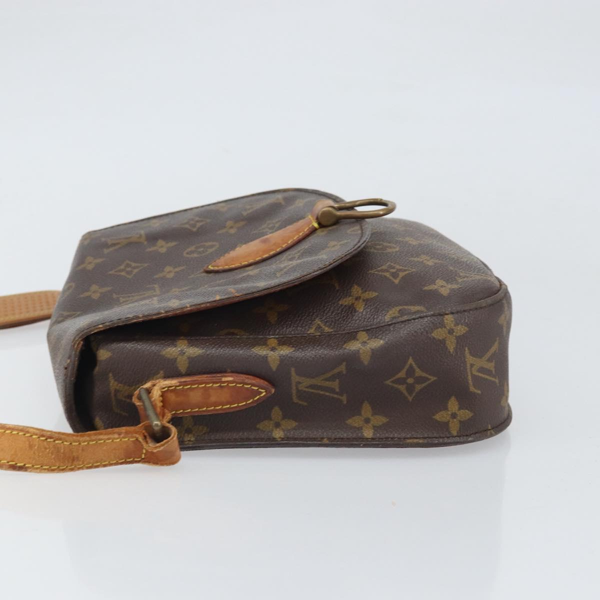 LOUIS VUITTON Monogram Saint Cloud GM Shoulder Bag M51242 LV Auth BA10000