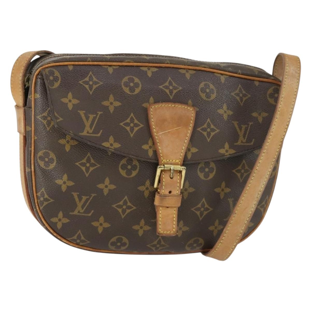 LOUIS VUITTON Monogram Jeune Fille GM Shoulder Bag M51225 LV Auth BA10003