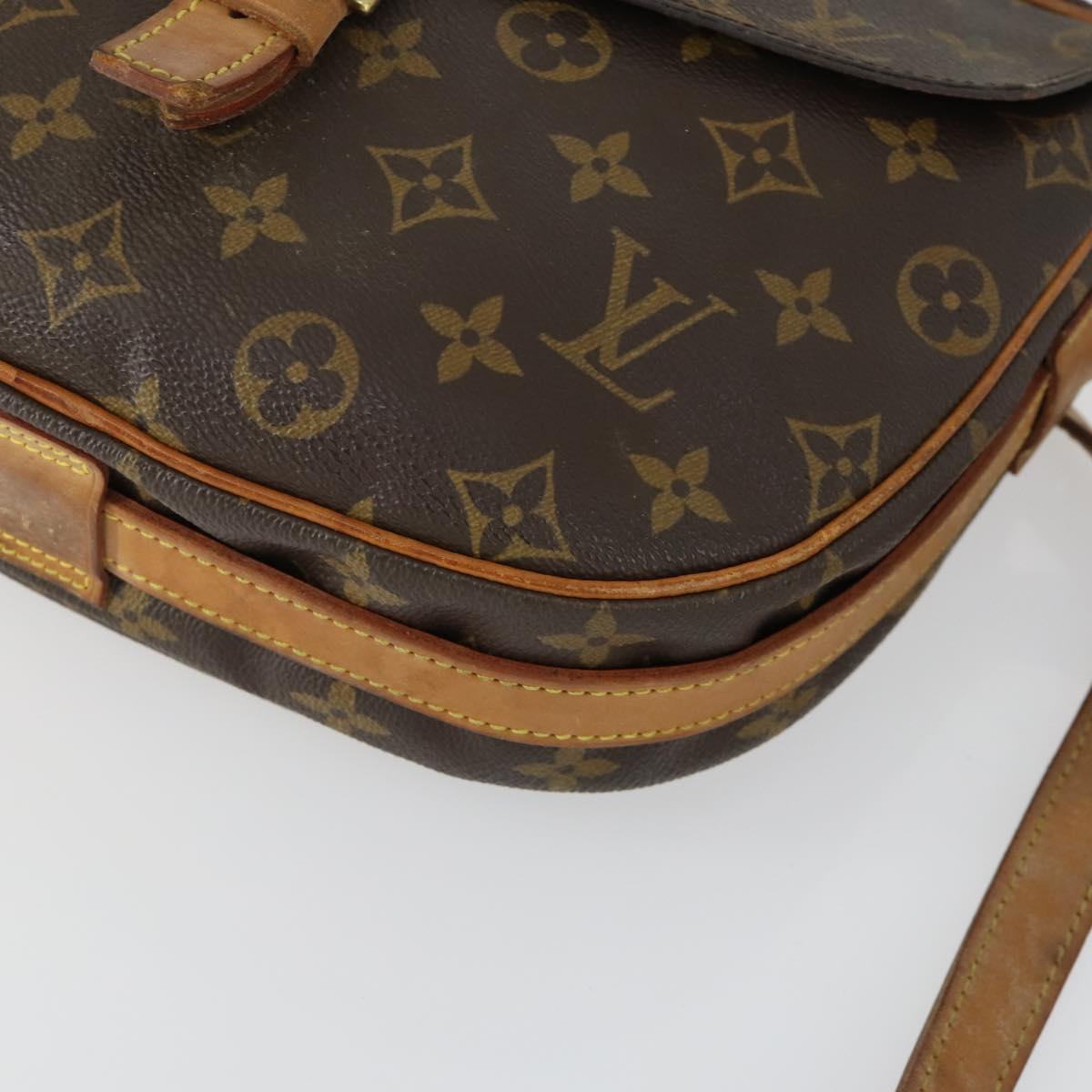LOUIS VUITTON Monogram Jeune Fille GM Shoulder Bag M51225 LV Auth BA10003