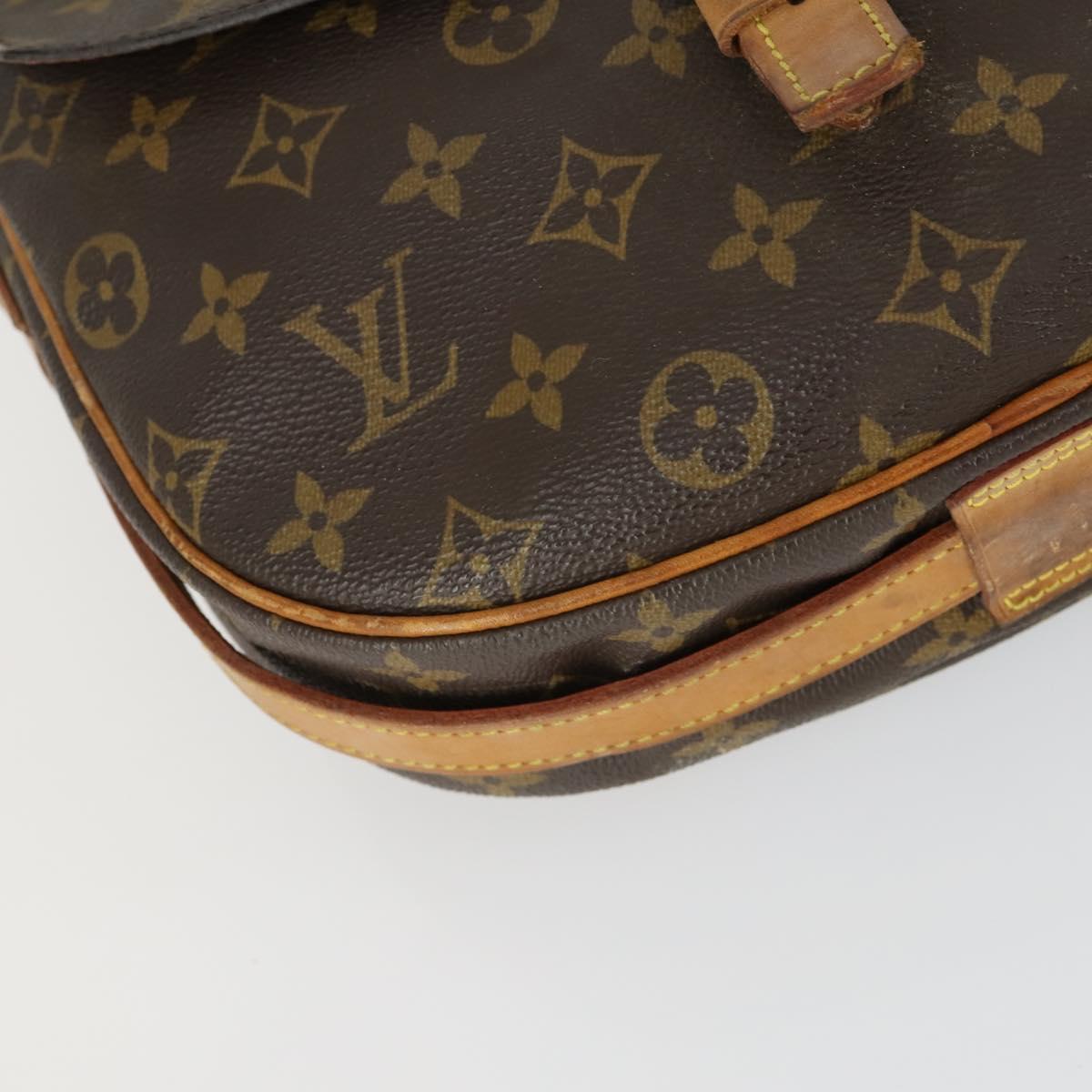 LOUIS VUITTON Monogram Jeune Fille GM Shoulder Bag M51225 LV Auth BA10003