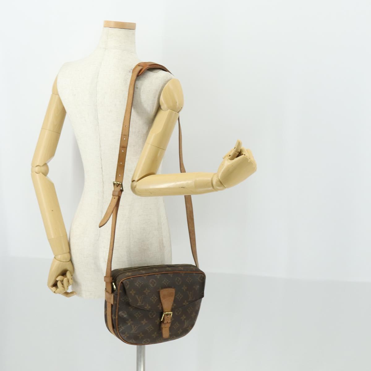 LOUIS VUITTON Monogram Jeune Fille GM Shoulder Bag M51225 LV Auth BA10003