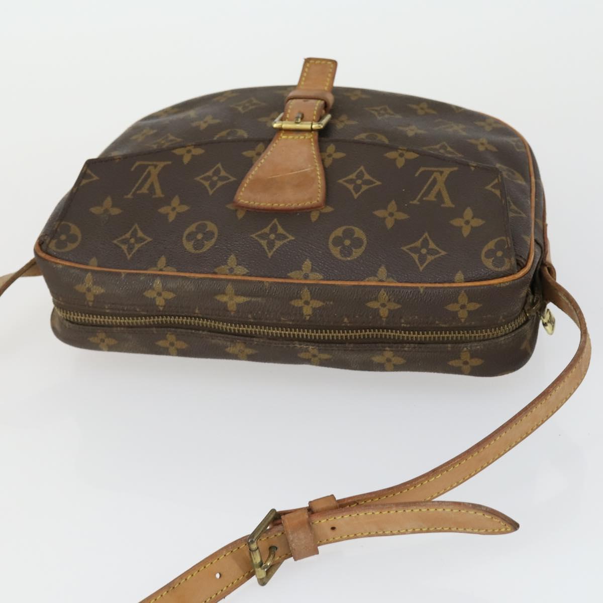 LOUIS VUITTON Monogram Jeune Fille GM Shoulder Bag M51225 LV Auth BA10003