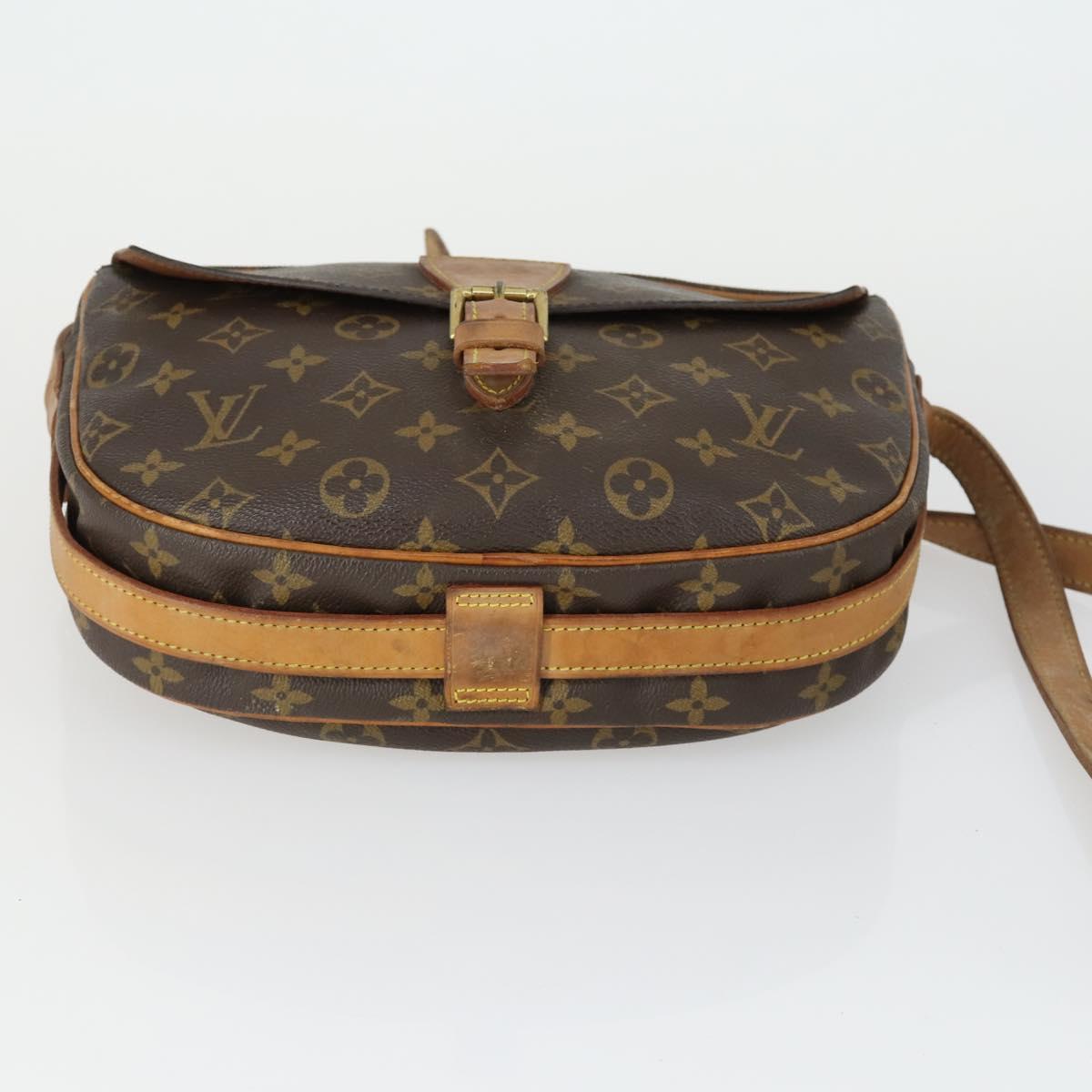 LOUIS VUITTON Monogram Jeune Fille GM Shoulder Bag M51225 LV Auth BA10003