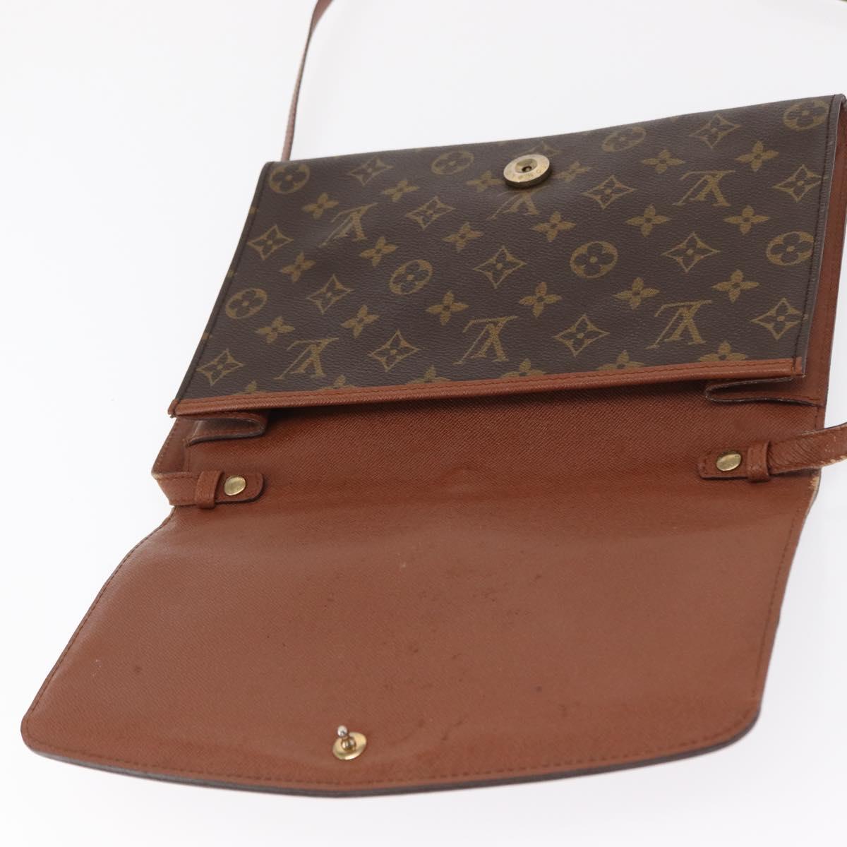 LOUIS VUITTON Monogram Bordeaux 27 Shoulder Bag M51797 LV Auth BA10011