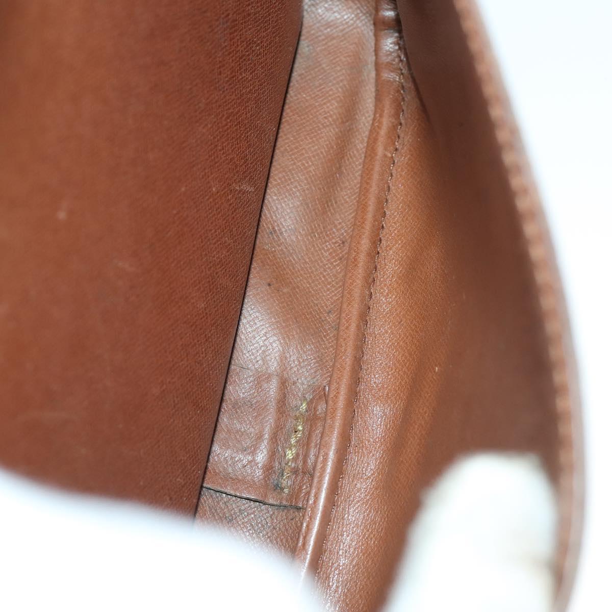 LOUIS VUITTON Monogram Cartouchiere GM Shoulder Bag M51252 LV Auth BA10012