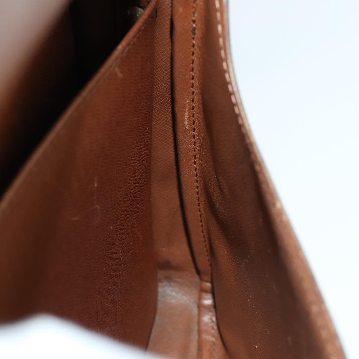 LOUIS VUITTON Monogram Cartouchiere GM Shoulder Bag M51252 LV Auth BA10012