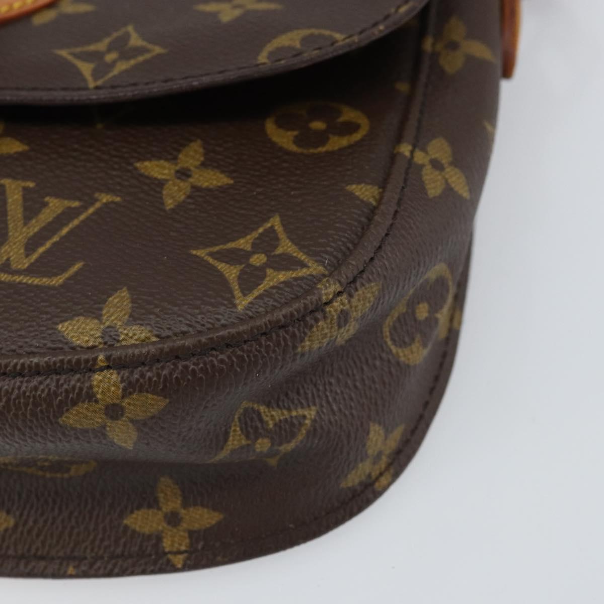 LOUIS VUITTON Monogram Saint Cloud MM Shoulder Bag M51243 LV Auth BA10013
