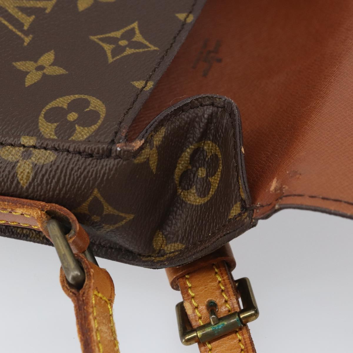 LOUIS VUITTON Monogram Saint Cloud MM Shoulder Bag M51243 LV Auth BA10013