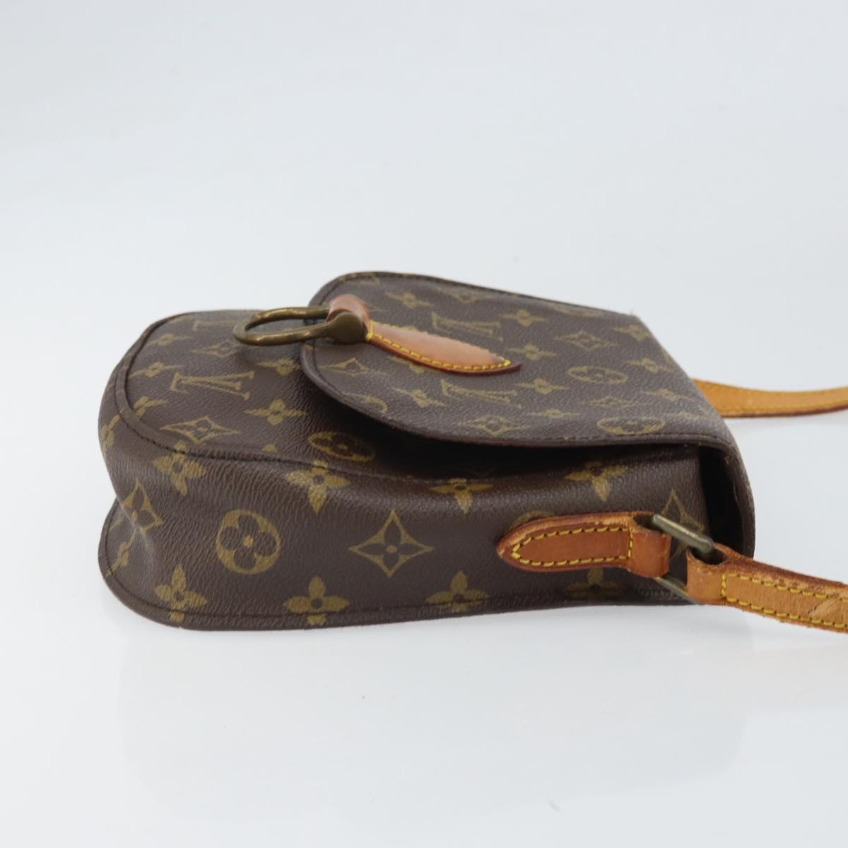 LOUIS VUITTON Monogram Saint Cloud MM Shoulder Bag M51243 LV Auth BA10013