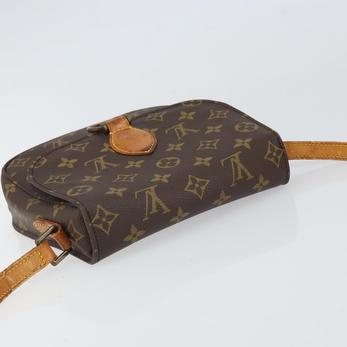 LOUIS VUITTON Monogram Saint Cloud MM Shoulder Bag M51243 LV Auth BA10013
