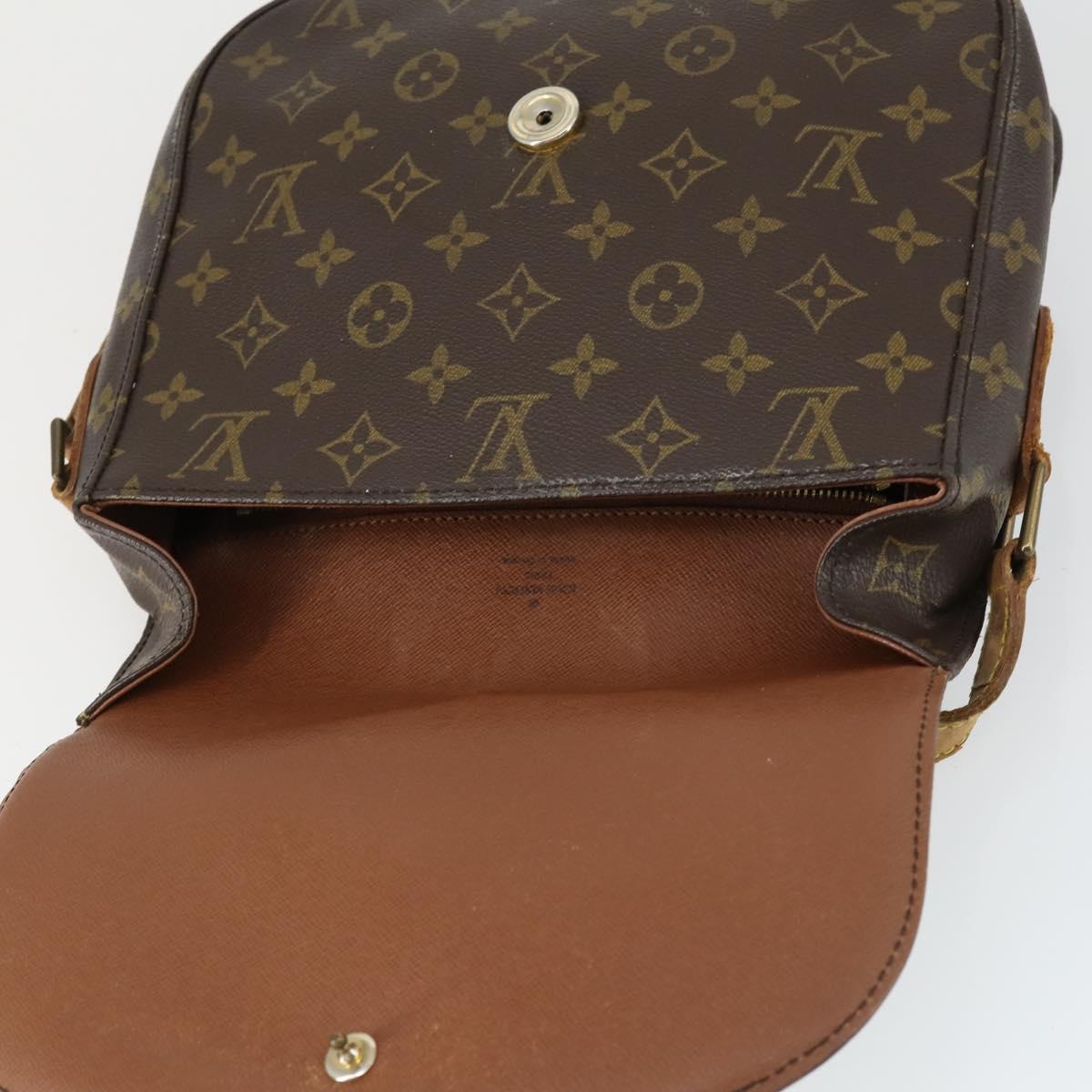 LOUIS VUITTON Monogram Saint Cloud GM Shoulder Bag M51242 LV Auth BA10017
