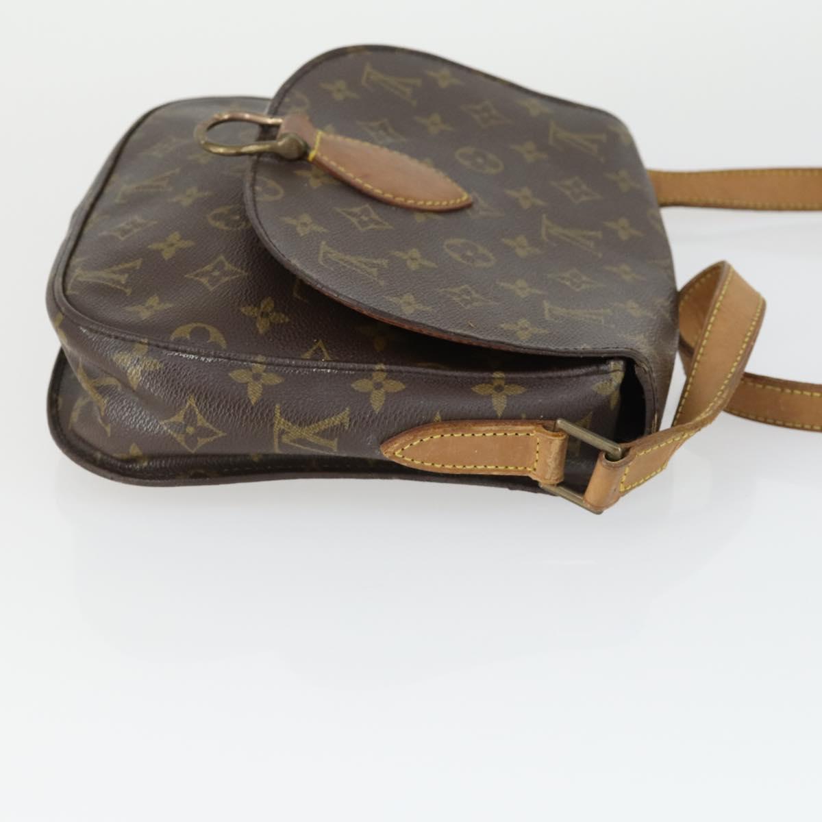 LOUIS VUITTON Monogram Saint Cloud GM Shoulder Bag M51242 LV Auth BA10017