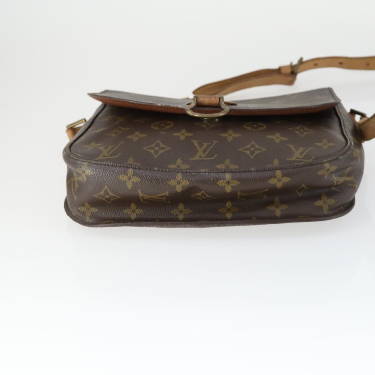 LOUIS VUITTON Monogram Saint Cloud GM Shoulder Bag M51242 LV Auth BA10017