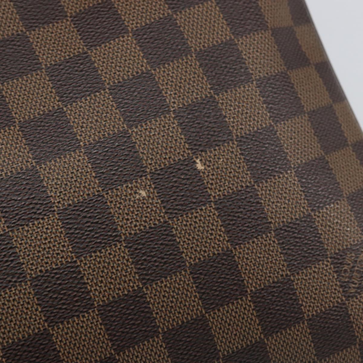 LOUIS VUITTON Damier Ebene Pochette Merwiel Shoulder Bag N51127 LV Auth BA10021