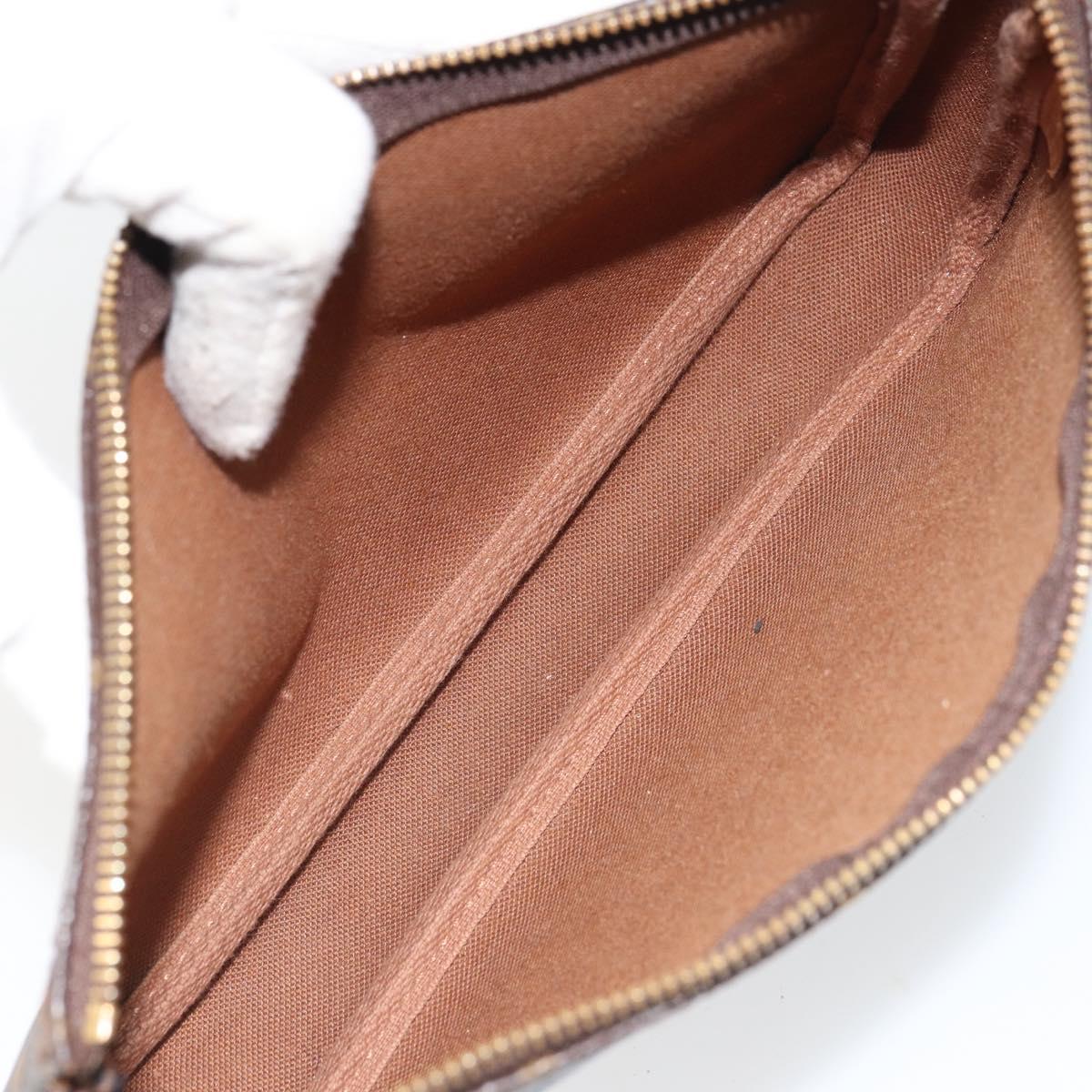 LOUIS VUITTON Monogram Pochette Accessoires Pouch M51980 LV Auth BA10022