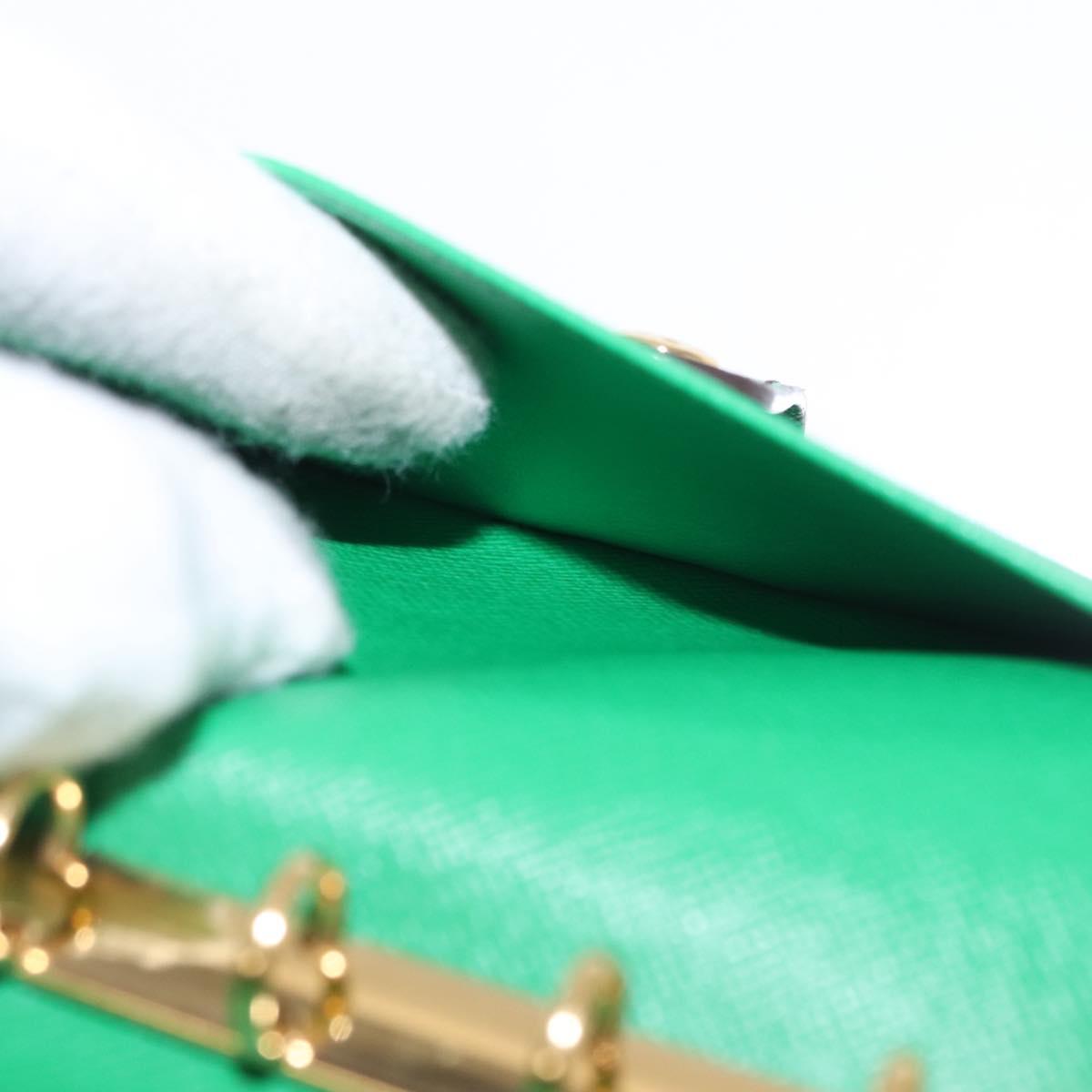 LOUIS VUITTON Yayoi Kusama Agenda PM Day Planner Cover Green R21133 Auth BA10034