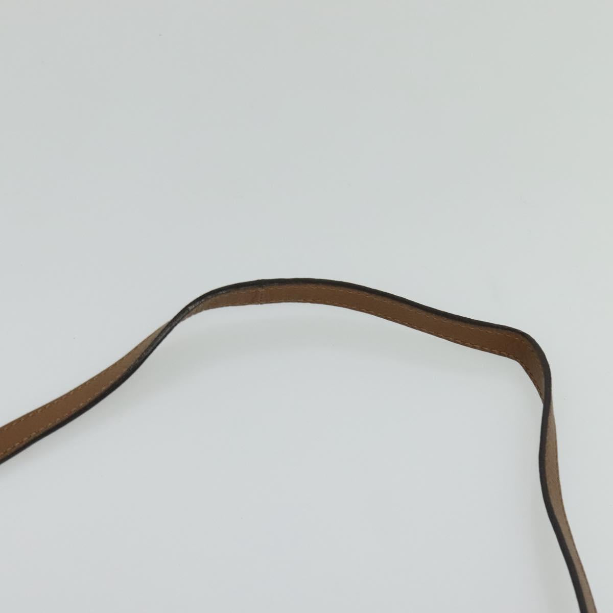 Chloe Hand Bag Leather 2way Brown Gold Auth BA1004