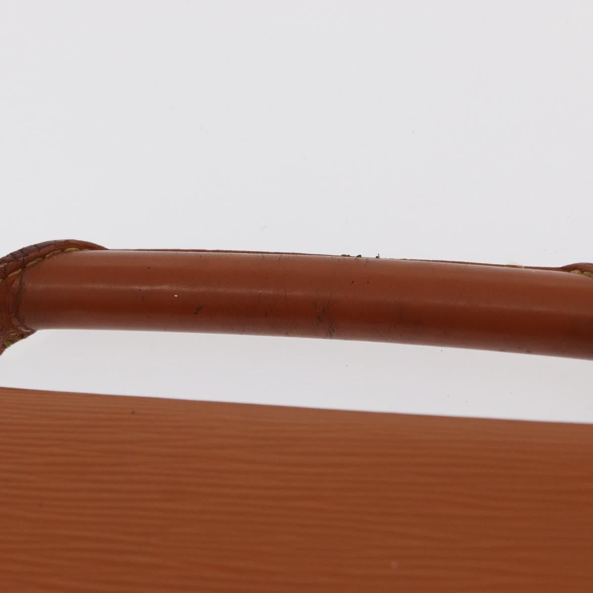LOUIS VUITTON Epi Serviette Conseiller Briefcase Brown M54423 LV Auth BA10044