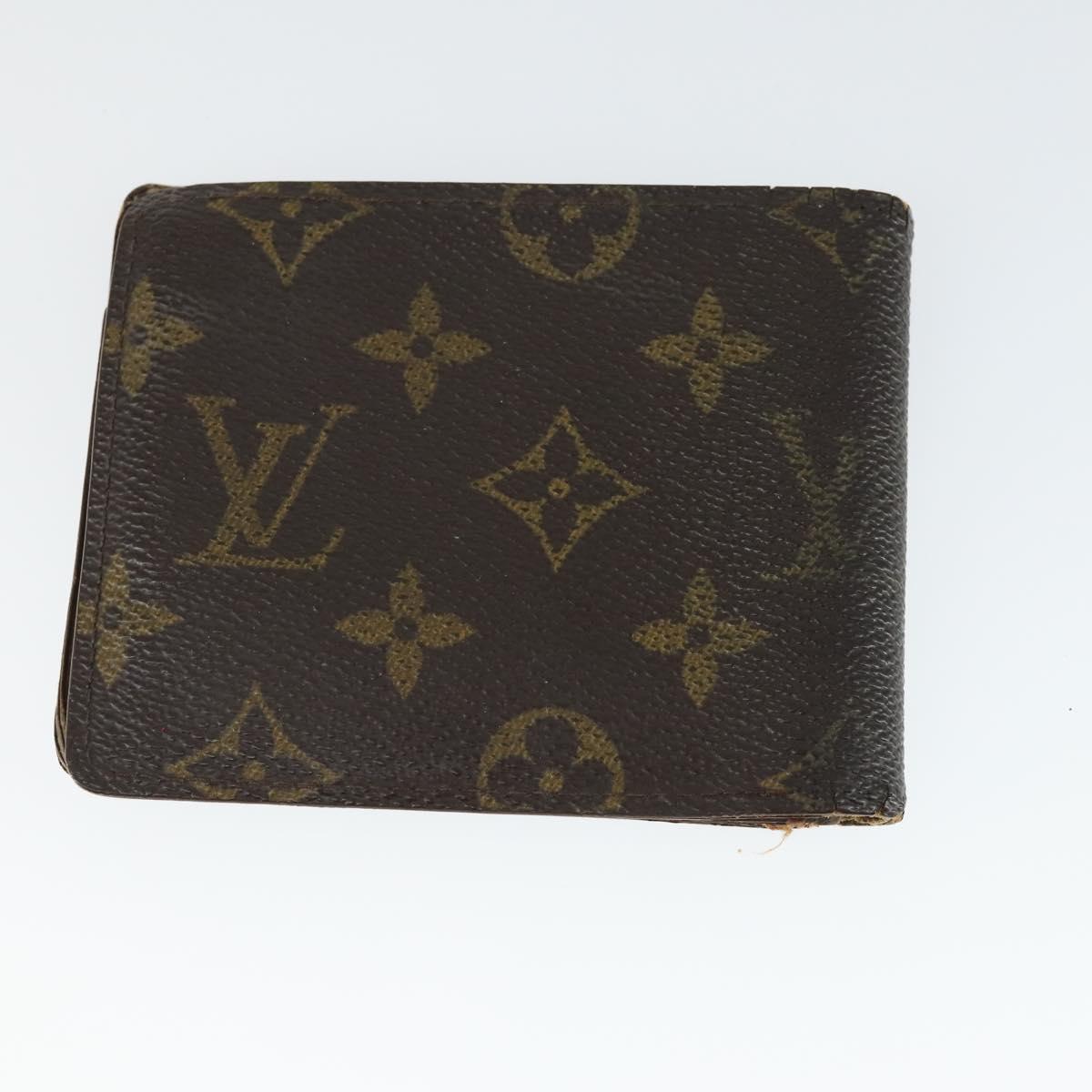 LOUIS VUITTON Monogram Epi Wallet 3 Set Black LV Auth BA10061