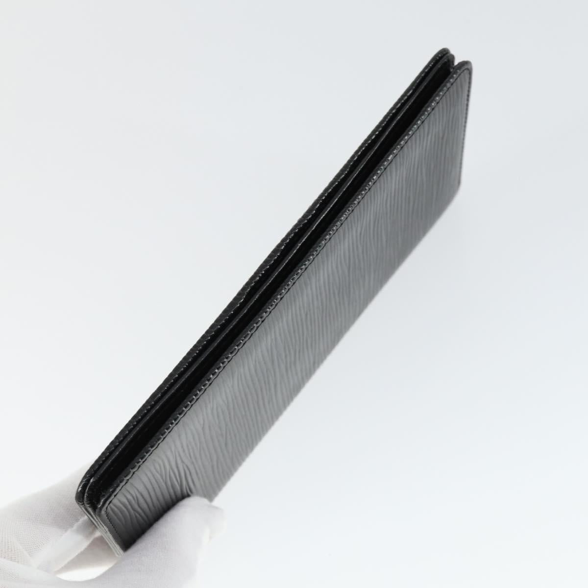 LOUIS VUITTON Monogram Epi Wallet 3 Set Black LV Auth BA10061