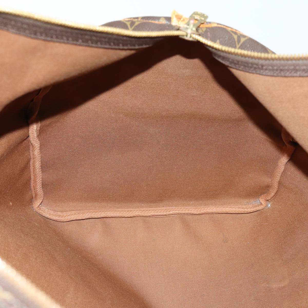 LOUIS VUITTON Monogram Keepall 55 Boston Bag M41424 LV Auth BA10136