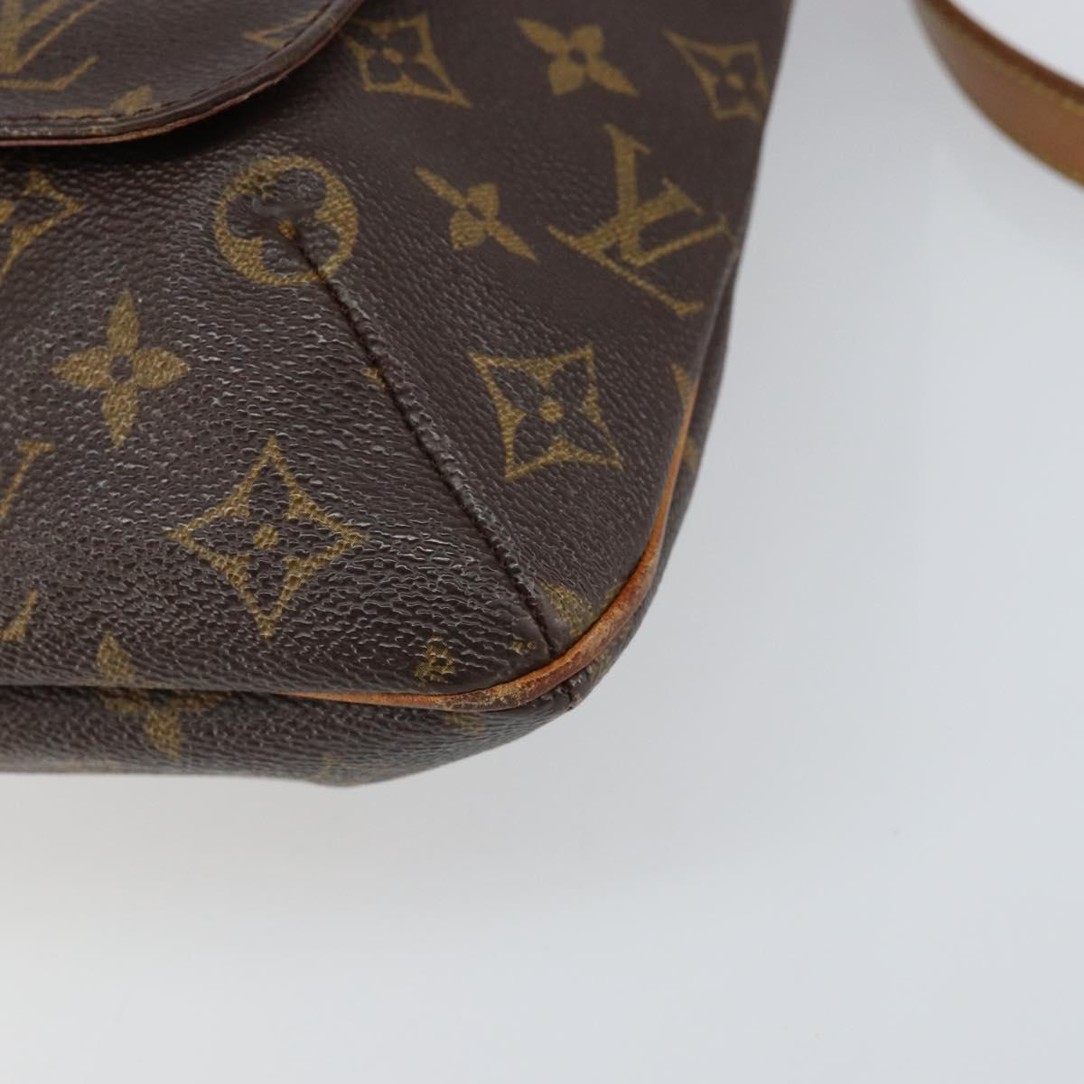 LOUIS VUITTON Monogram Musette Shoulder Bag M51256 LV Auth BA10140