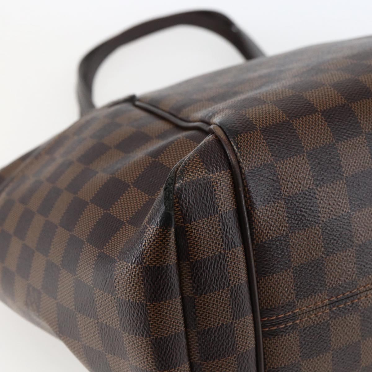 LOUIS VUITTON Damier Ebene Totally MM Hand Bag N41281 LV Auth BA10143