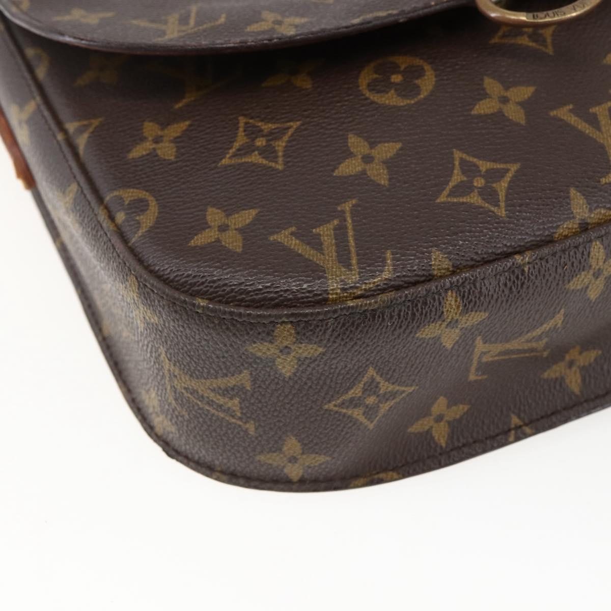 LOUIS VUITTON Monogram Saint Cloud GM Shoulder Bag M51242 LV Auth BA10156