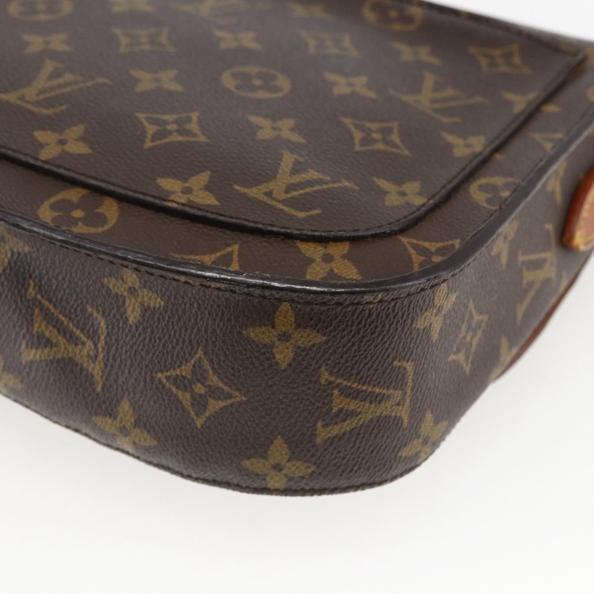 LOUIS VUITTON Monogram Saint Cloud GM Shoulder Bag M51242 LV Auth BA10156