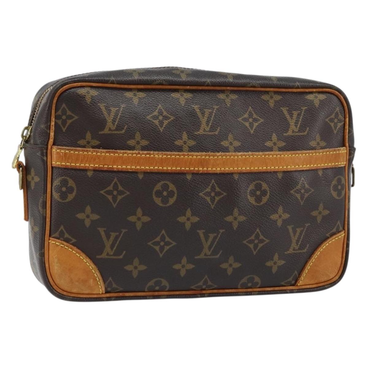LOUIS VUITTON Monogram Trocadero 27 Shoulder Bag M51274 LV Auth BA10162
