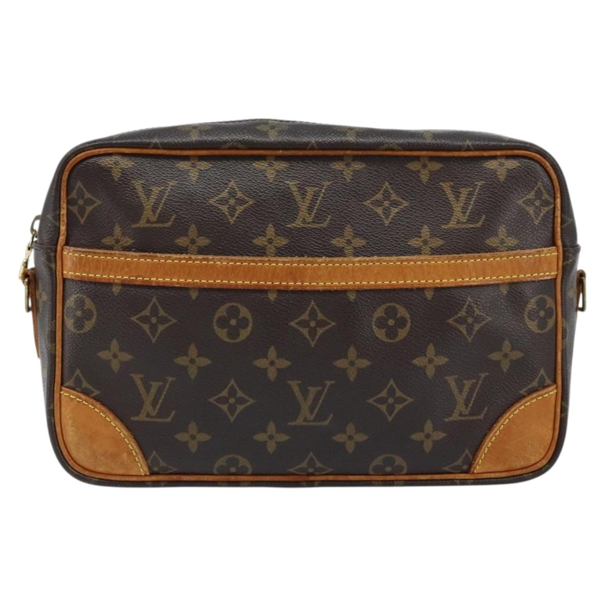LOUIS VUITTON Monogram Trocadero 27 Shoulder Bag M51274 LV Auth BA10162