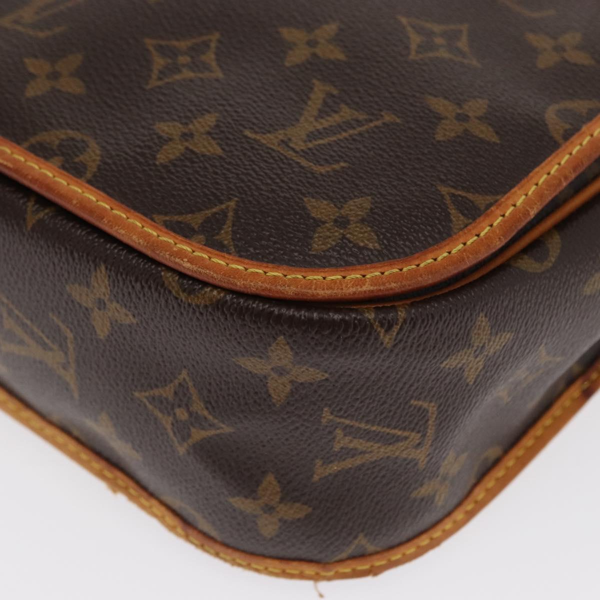 LOUIS VUITTON Monogram Messenger Bosphore PM Shoulder Bag M40106 LV Auth BA10176